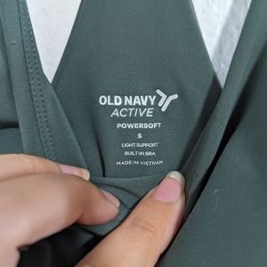Old Navy Powersoft crop top sports bra